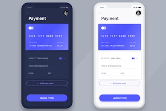 develop custom fintech website, mobile bank app, loan app