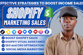 boost shopify sales with expert website promotion and dropshipping marketing