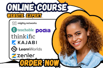 setup mighty networks teachable podia thinkific kajabi learnworlds new zenler