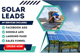 generate solar leads roofing construction electrician sales leads solar website