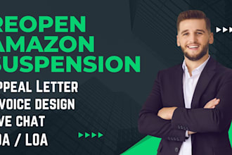 setup amazon reopen suspension  appeal letter loa poa product listing