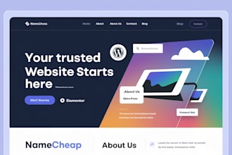 design namecheap website redesign namecheap website builder landing page design