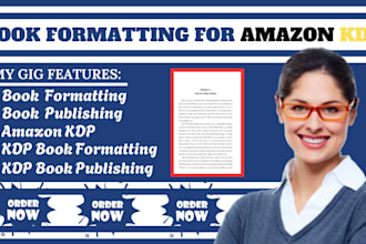 do kindle book formatting paperback layout design ebooks KDP book publishing