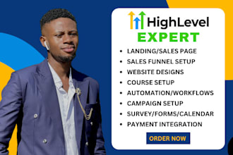 build gohighlevel landing page gohighlevel sales funnel gohighlevel landing page