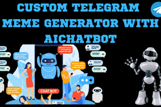 build telegram meme generator bot with ai chatbot