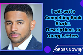 write compelling book blurbs, descriptions, or query letters