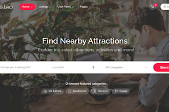 design a responsive wordpress directory, brilliant directory with premium theme