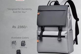 custom backpacks, handbag, tote, and luggage tech pack for manufacturing