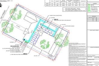 provide solar permit,proposal design and engineering stamp and pvsyst