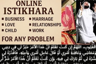do online istikhara for marriage, business and relationship, family, love
