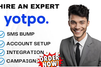 setup yotpo sms marketing, yotpo sms bump, klaviyo email marketing, yotpo