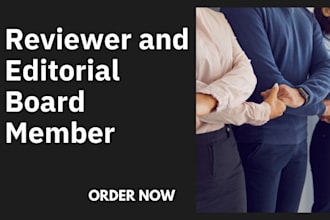 make you editorial board and reviewer member in reputable peer reviewed journal