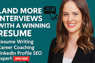 write your senior executive resume, cv, cover letter and optimize linkedin