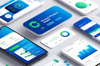 design fintech  loan  cash app ui ux with prototype in figma