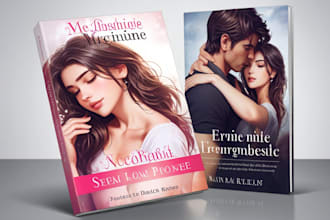 design professional romance book cover