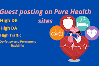 do guest post on pure health sites