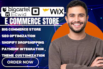 design,redesign ecwid square online big cartel big commerce  website store carrd