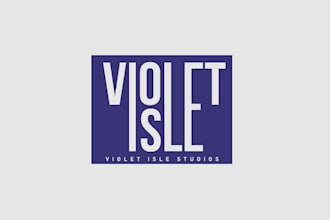design music film studio production company logo