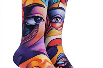 design unique socks design for your brand