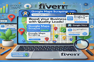 do google maps scraping for business leads with emails