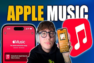 create and run music add album to promote your apple music