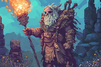 design n animate game asset character