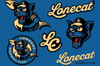 make unique clowder of cats mascot logo free vector file