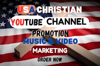 growth usa christian youtube channel promotion, gospel music and video market