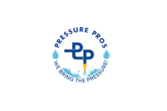 design powerful pressure washing business logo