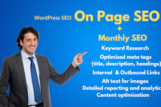 do wordpress onpage SEO and technical optimization audit with yoast, rankmath