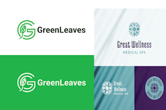 create professional counseling wellness coaching and mental health logo