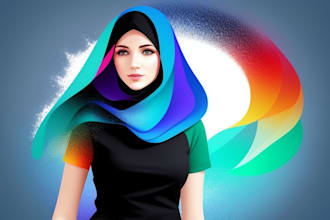 design cool abstract digital art