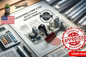make site plan, plot plan of your property for city permit very fast