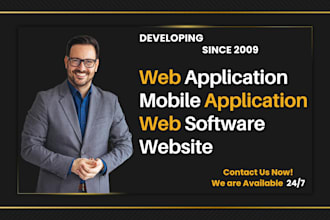 be your full stack web application and software developer