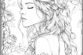 create comic book and custom illustration comic cover page