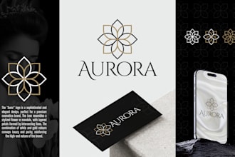 design a modern luxury minimalist logo for cosmetics beauty and fashion brands