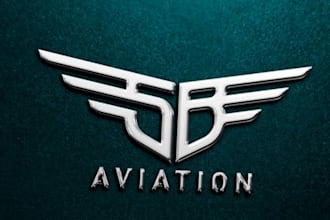 do transport logistic aviation and trucking logo