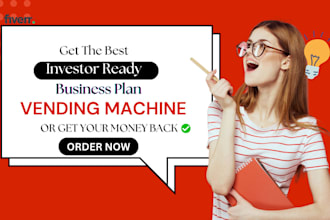 write an excellent vending machine business plan