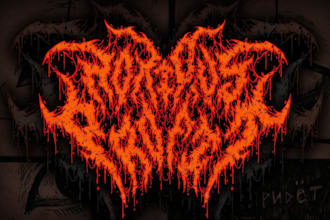 design a heavy metal logo