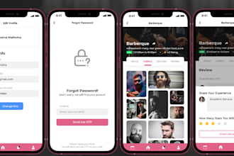 build salon app, beauty and make up app for appointment booking