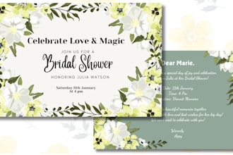 create stunning invitation cards for your special day