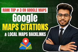 do 14,480 google maps citations for gmb ranking and local business SEO