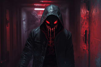 do make your fantasy horror character art illustration