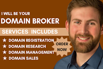 be your domain broker domain expert domain agent, domain researcher domain