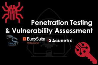 conduct penetration testing and vulnerability assessment