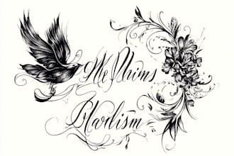 create awesome old school tattoo style design
