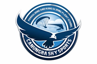 create awesome airline logo with express delivery