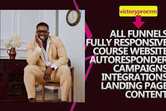build converting funnels on systemeio, clickfunnels, kartra unbounce wix ghl crm