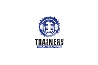 design trainers talk training logo