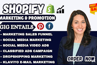 do shopify marketing, shopify store promotion, and boost shopify sales